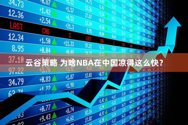 云谷策略 为啥NBA在中国凉得这么快？